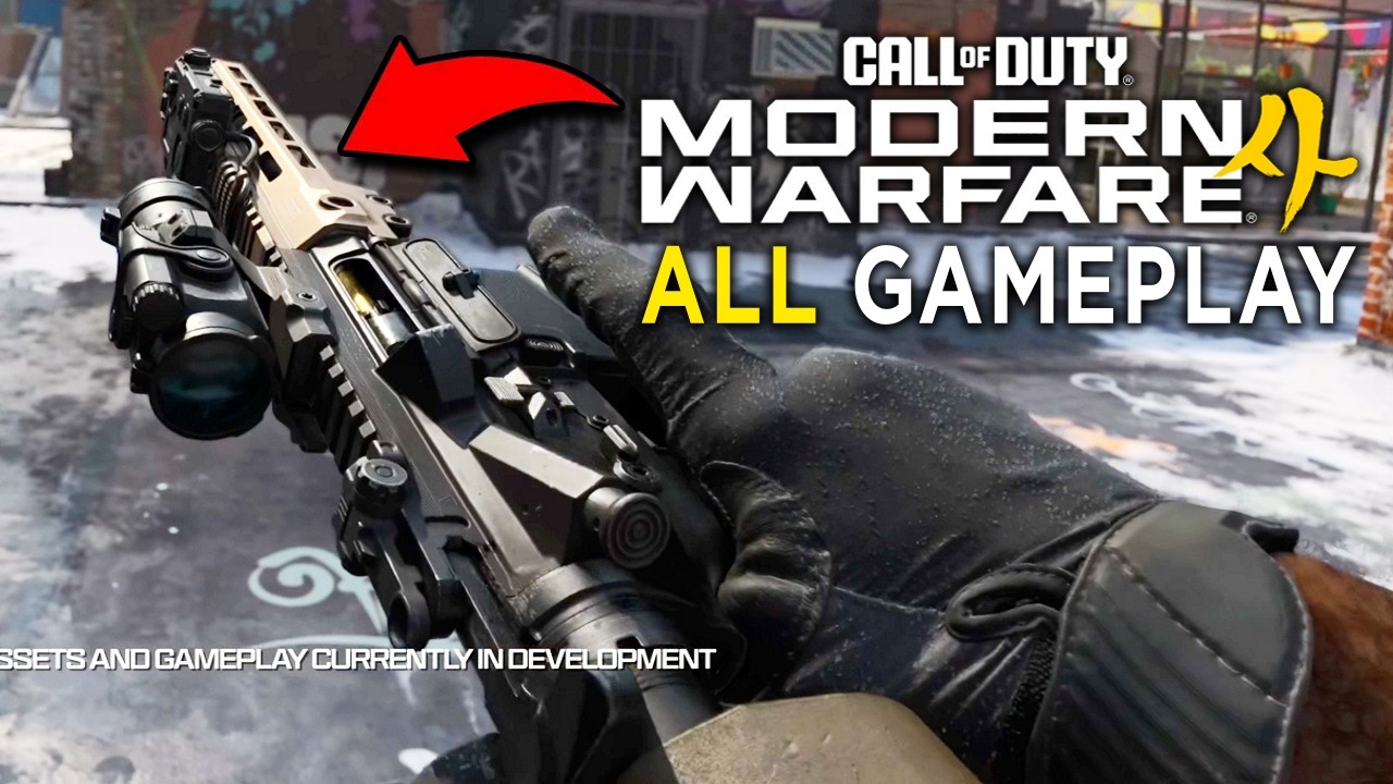 Весь официальный геймплей Modern Warfare 4 на текущий момент &mdash; Ядерный удар, стрельба, передвижен...