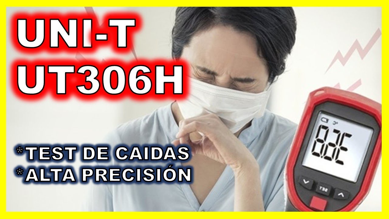Termometro Infrarrojo Clinico UNIT UT306H Para Medir Temperatura Sin Contacto En Personas⚡
