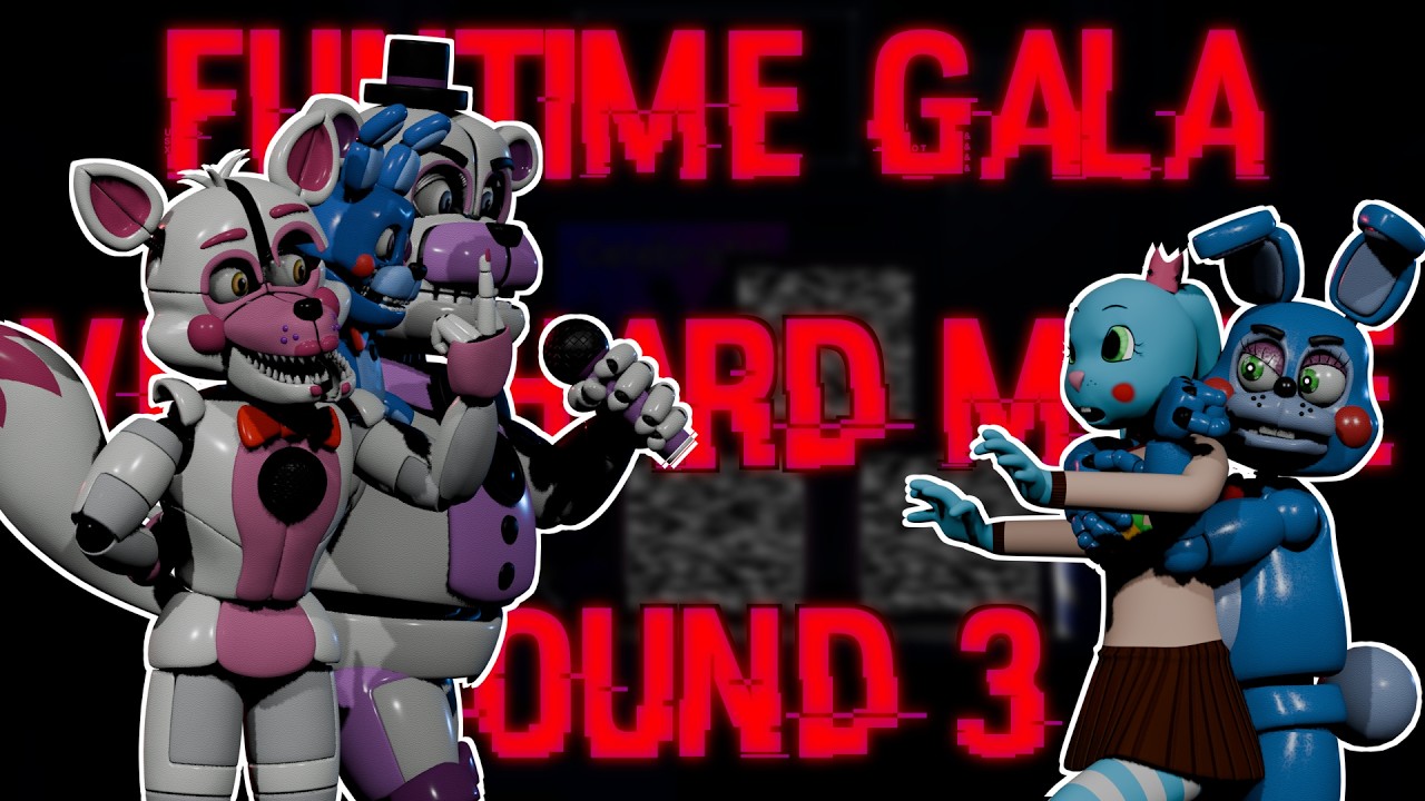 IT'S TIME FOR ROUND 3!! | FUNTIME GALA VERY HARD MODE BEAT! | FNaF SL CN by 25