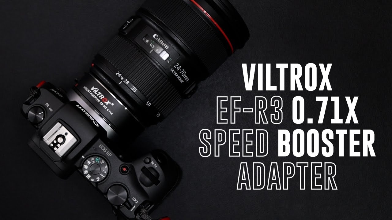 Viltrox EF-R3 0.71x Speed Booster Mount Adapter for Canon EOS R RP R5 R6 Cinema C70 & RED Komodo