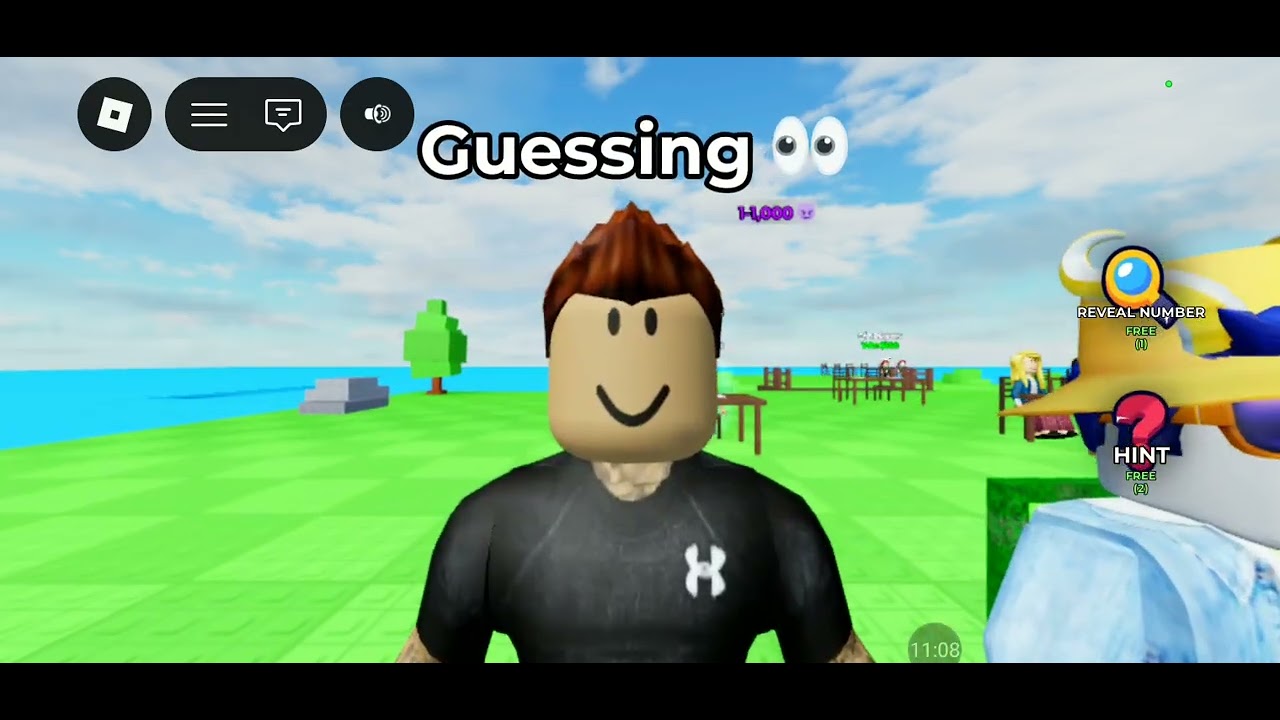 Juego adivina el número pero en roblox