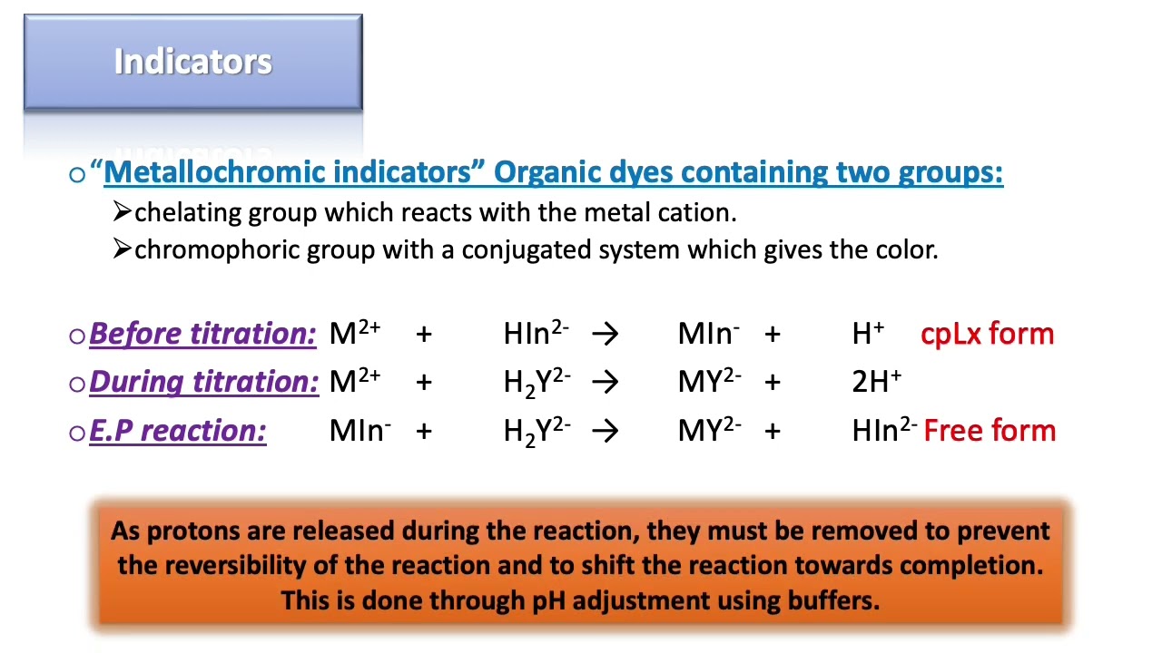 Complexation titration