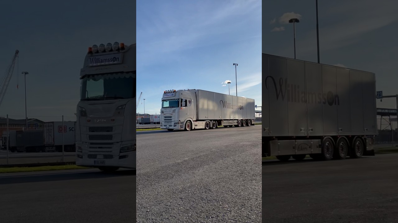 Williamsson & Sulinko 🚛 #rekkaspottaus #truckspotting #truck #trucks #scania #scaniatrucks #2023