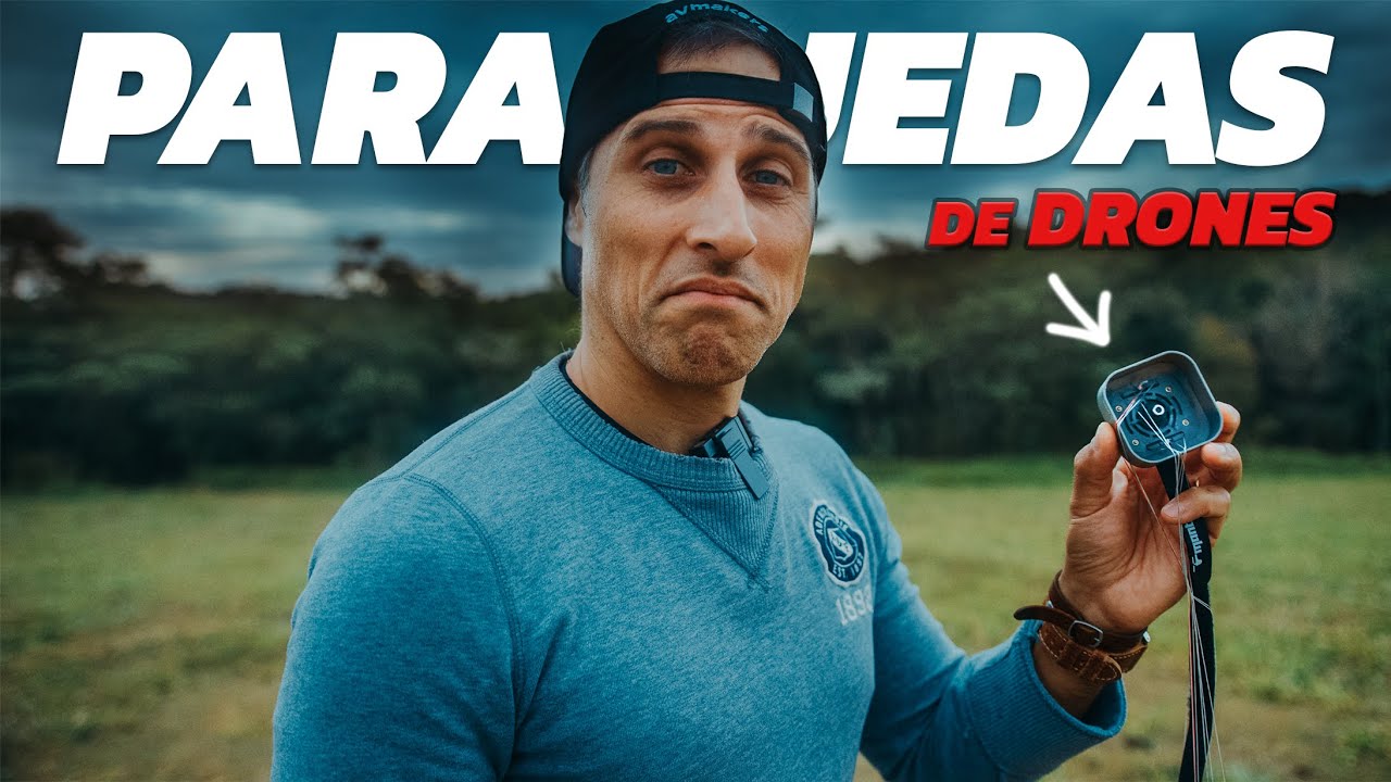 Testamos um Paraquedas no Drone DJI - Veja no que deu...