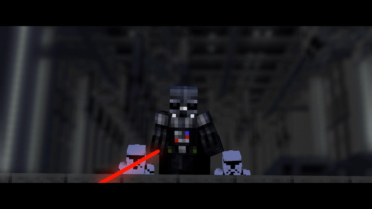 Star Wars Rogue One - Vader's ending scene [Minecraft animation]
