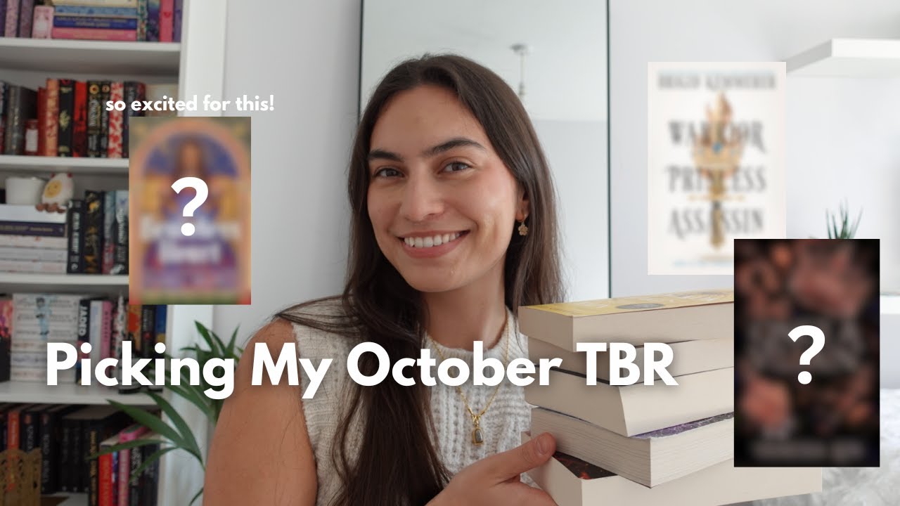 TBR Prompts Pick My October Reads 💌🍂📖