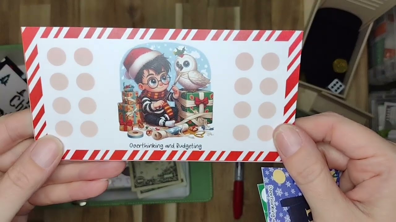 HARRY POTTER CHRISTMAS COLLAB | JANUARY 8TH | #collab, #cashstuffing, #savingschallenges
