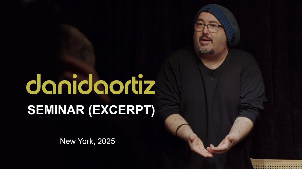 Excerpt, Dani DaOrtiz seminar, New York 2025