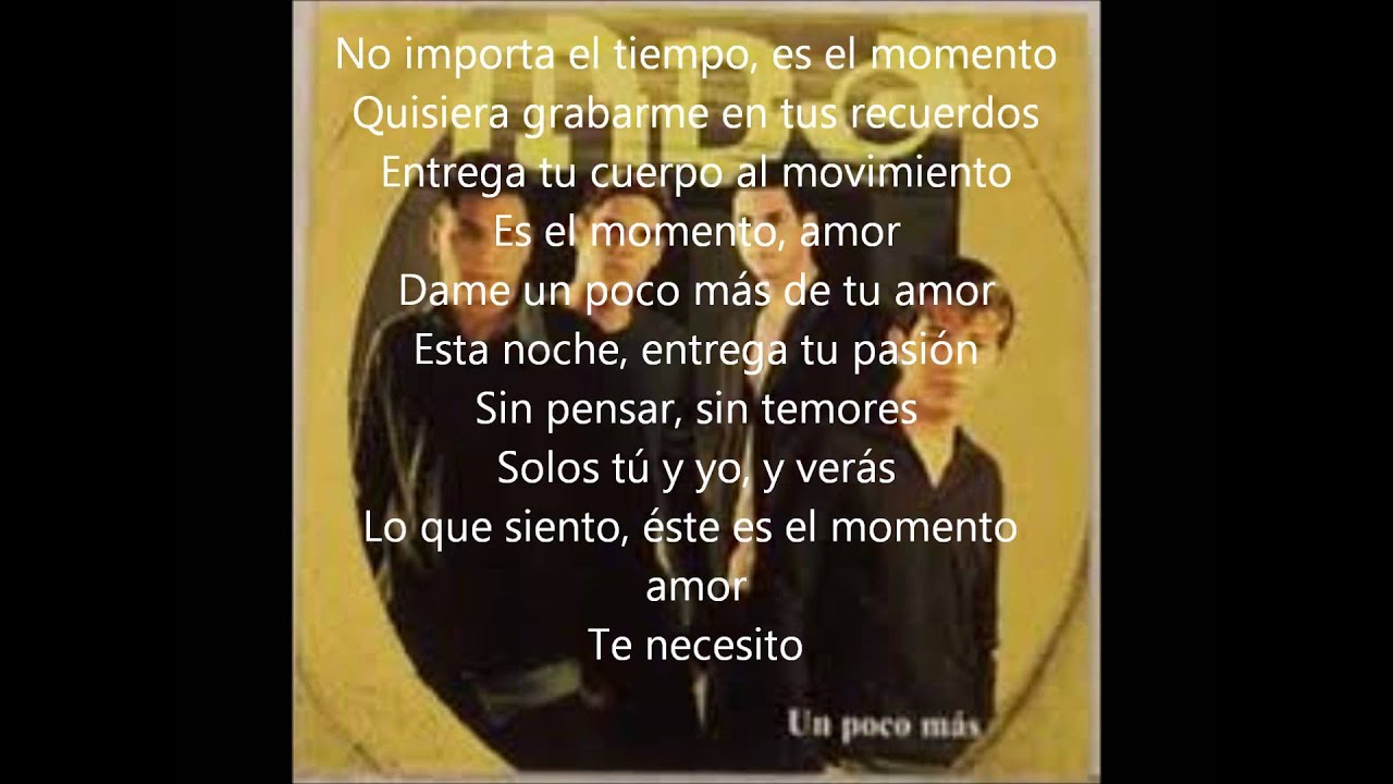Dame un poco mas--MDO