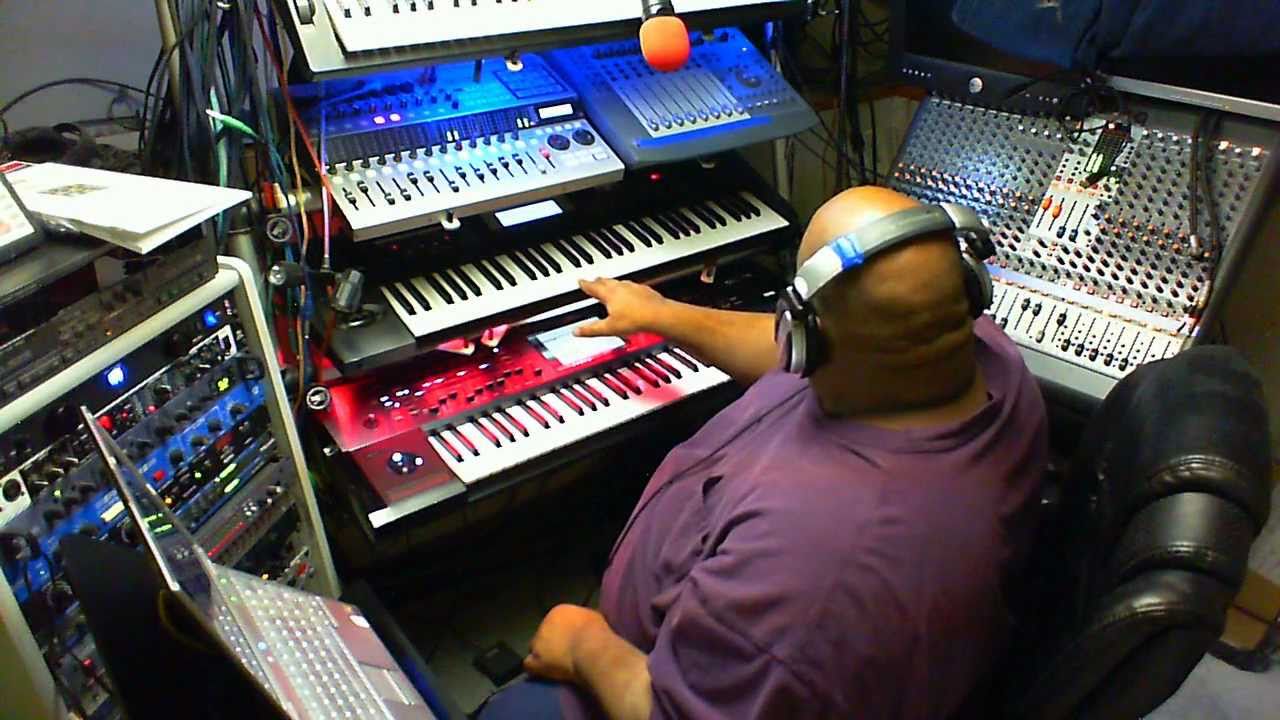 korg kronos beats in home studio part 1