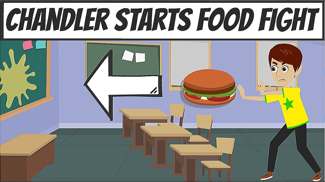 Chandler Starts a Food Fight at School / Grounded