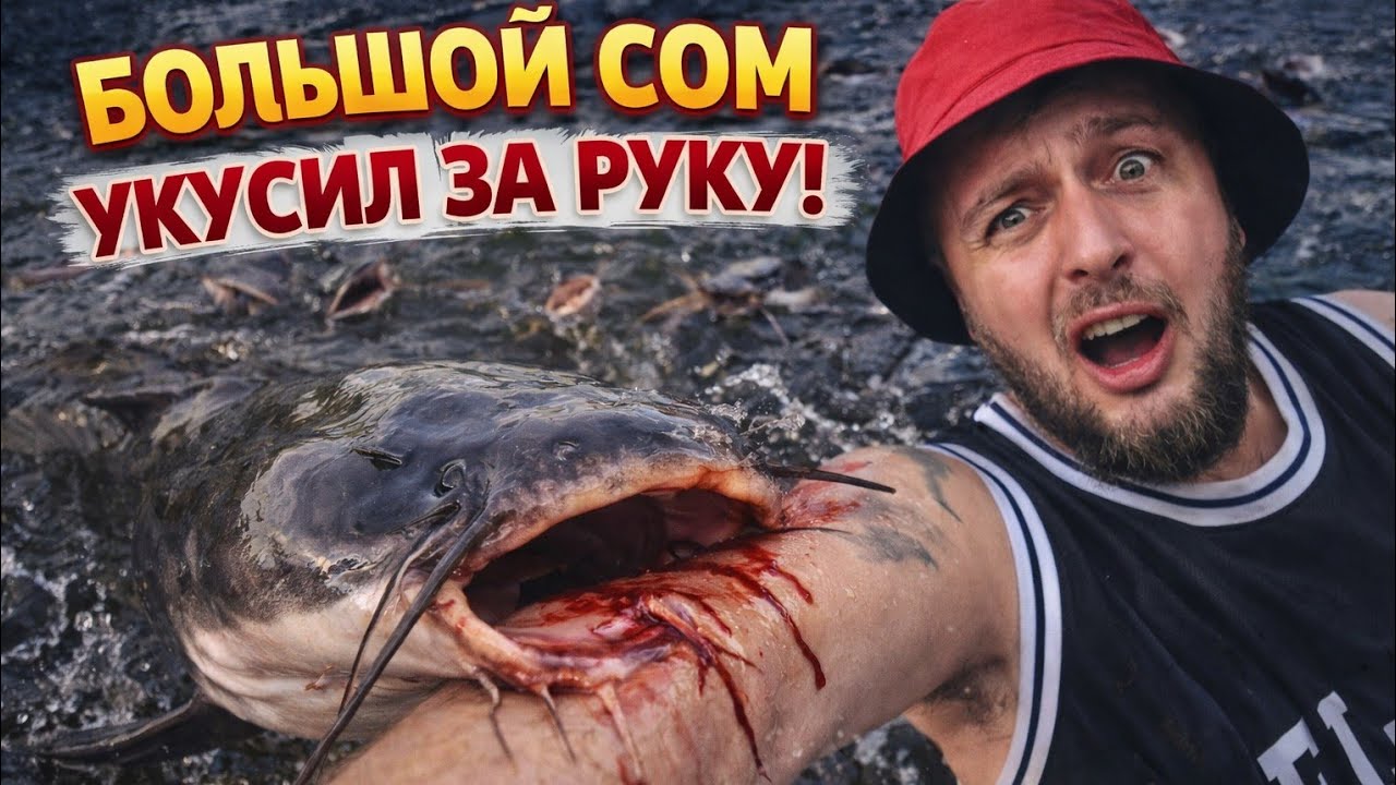 Голодная рыба кусается! Рыбалка в Таиланде. 