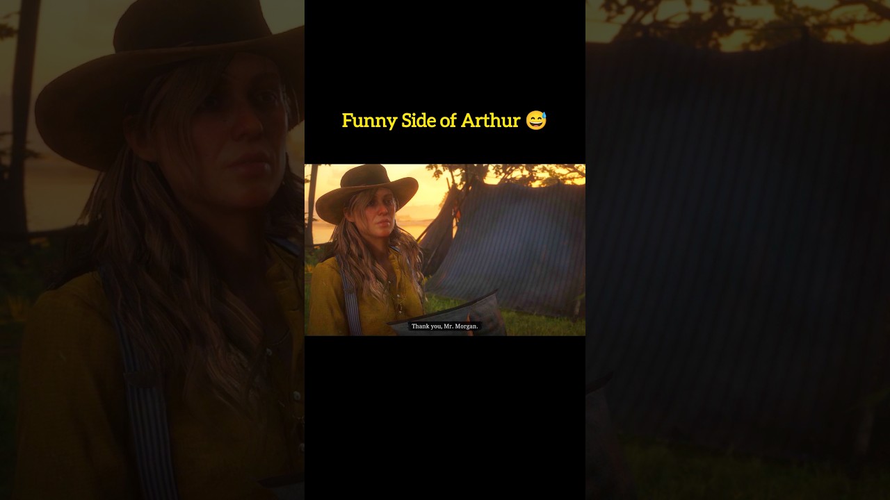 Arthur teasing Sadie 😅😆 