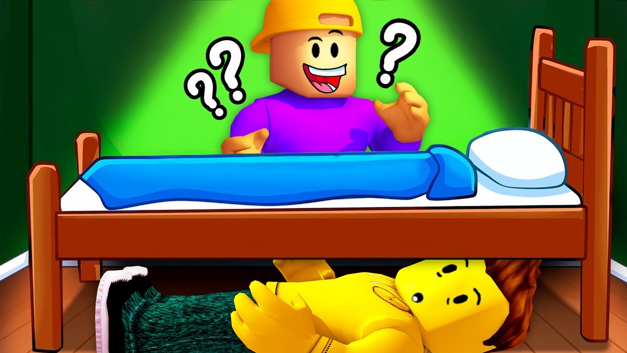 Ich VERSTECKE MICH IM ZIMMER von meinem  KLEINEN BRUDER in Roblox Snapchat!