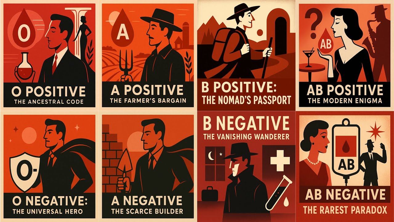 What Our 8 Blood Types Reveal About Us