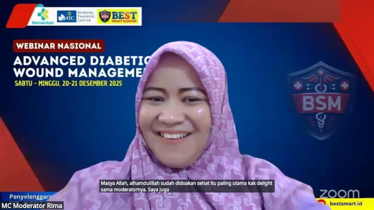 Webinar Nasional Advanced Diabetic Wound Management Angkatan 3