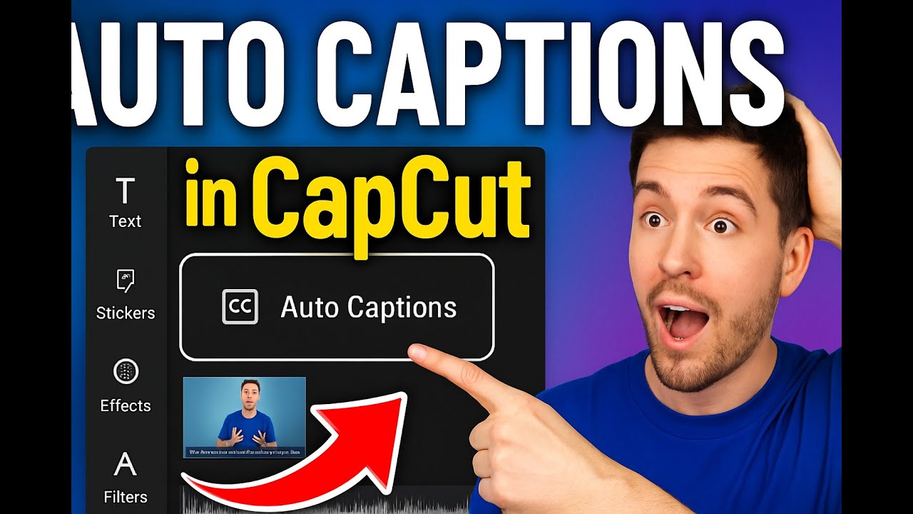 How To Use Auto Captions in CapCut (Step by Step Tutorial)