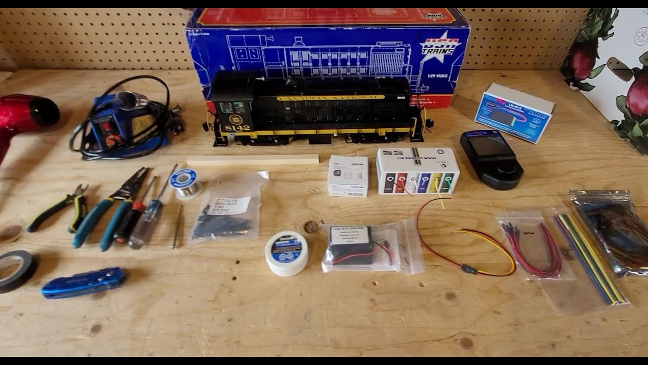 G Scale RailPro Installation In the CN Alco S4 Switcher PT 1 |  Garden Railroad
