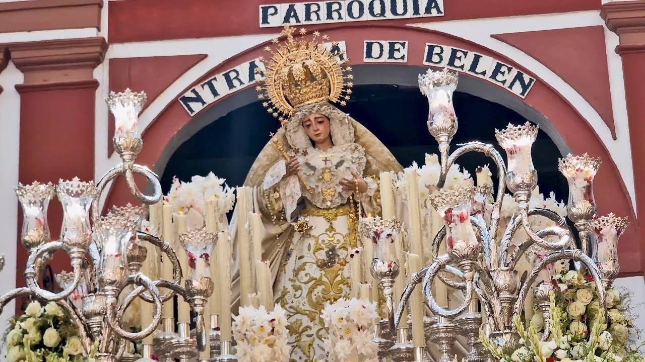 Entrada de la Virgen de los Dolores de Tomares - Rosario de la Aurora