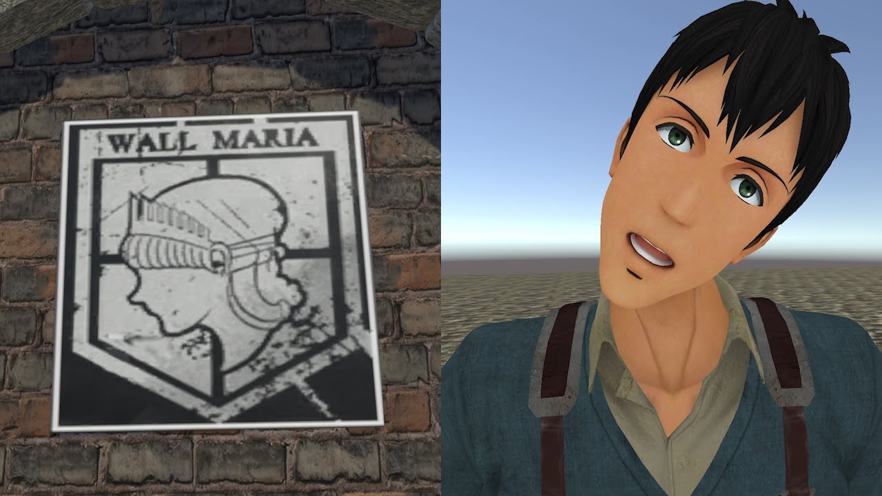 When Bertholdt Broke Down Wall Maria #shorts #aot #vrchat