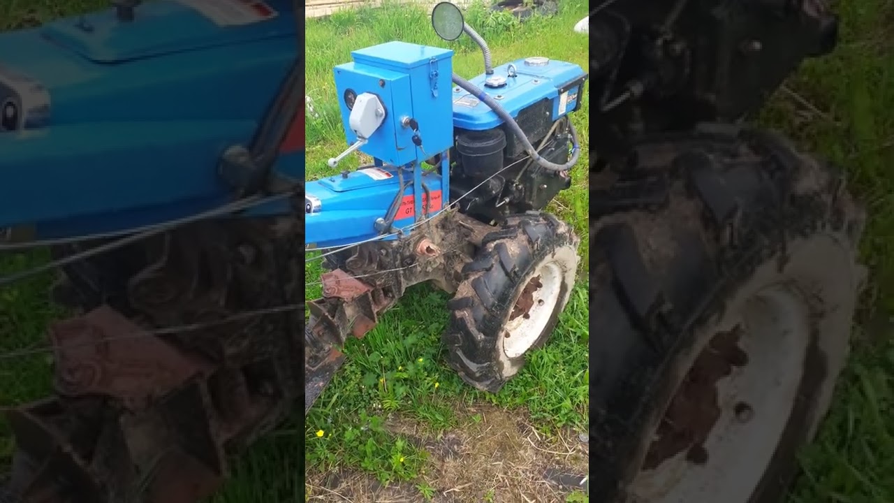 Дизельный мотоблок 12 л.с, опыт однако