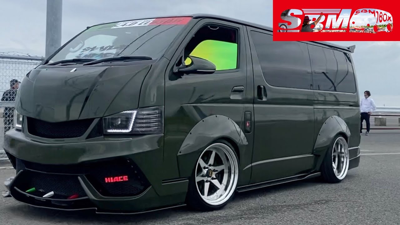【搬出1】SBM スタイルボックスミーティング STYLE BOX MEETING SBM2023 ハイエース キャラバン