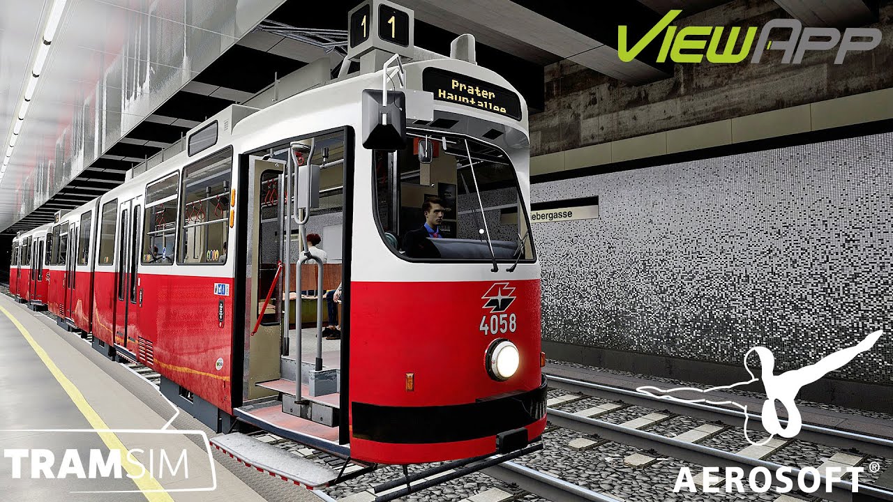 TramSim Vienna - The Tram Simulator | Gameplay!