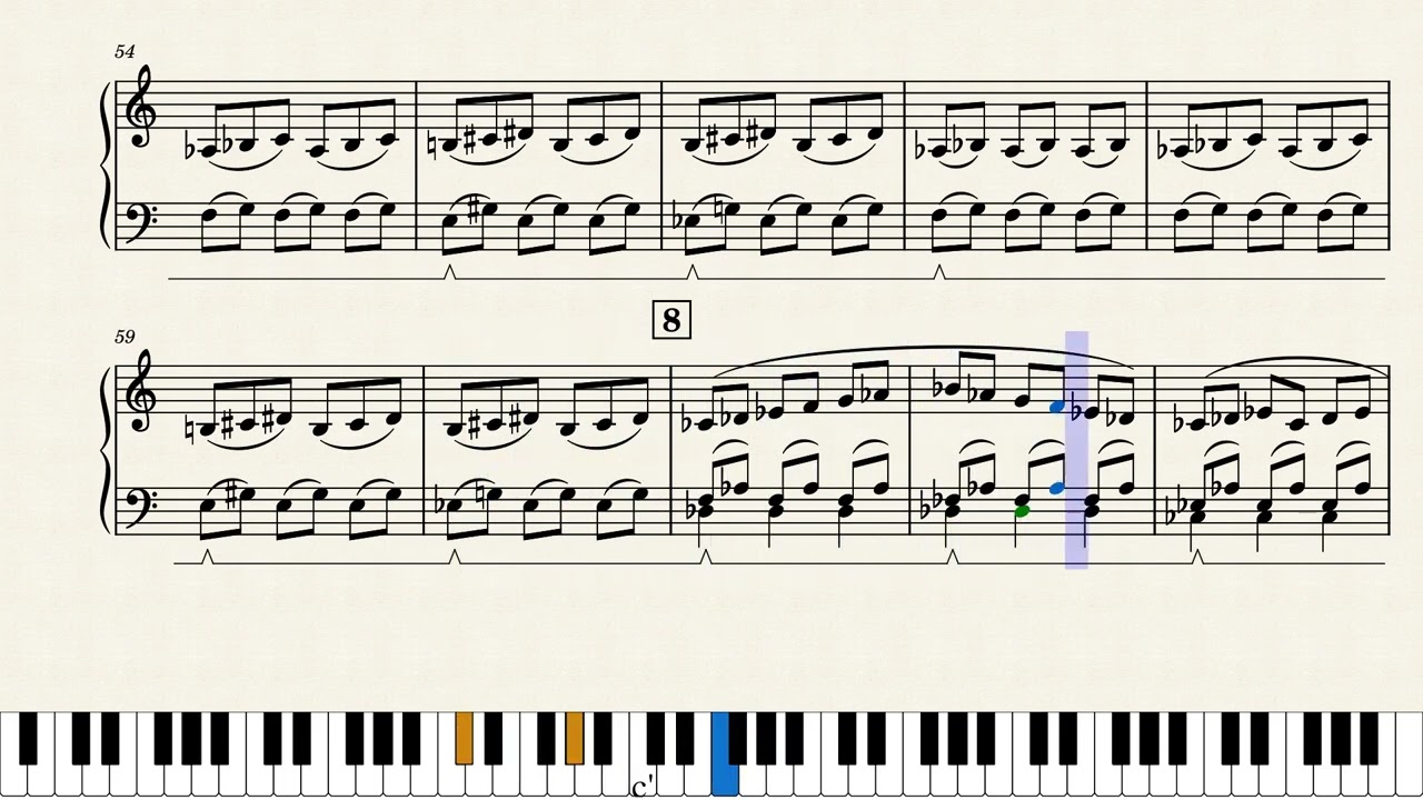 Philip Glass - Etude 4 (piano)