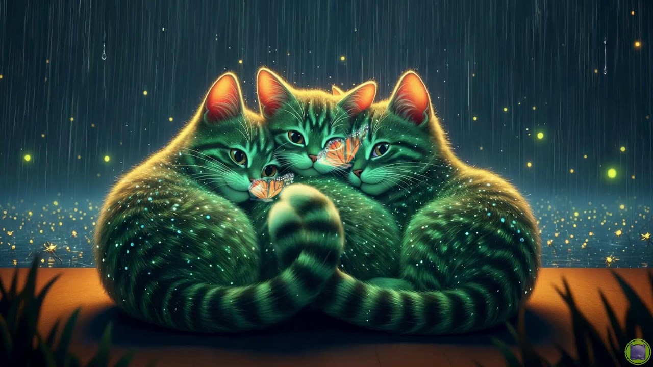 Relaxing Piano Cat Music for Stress Relief and Calm