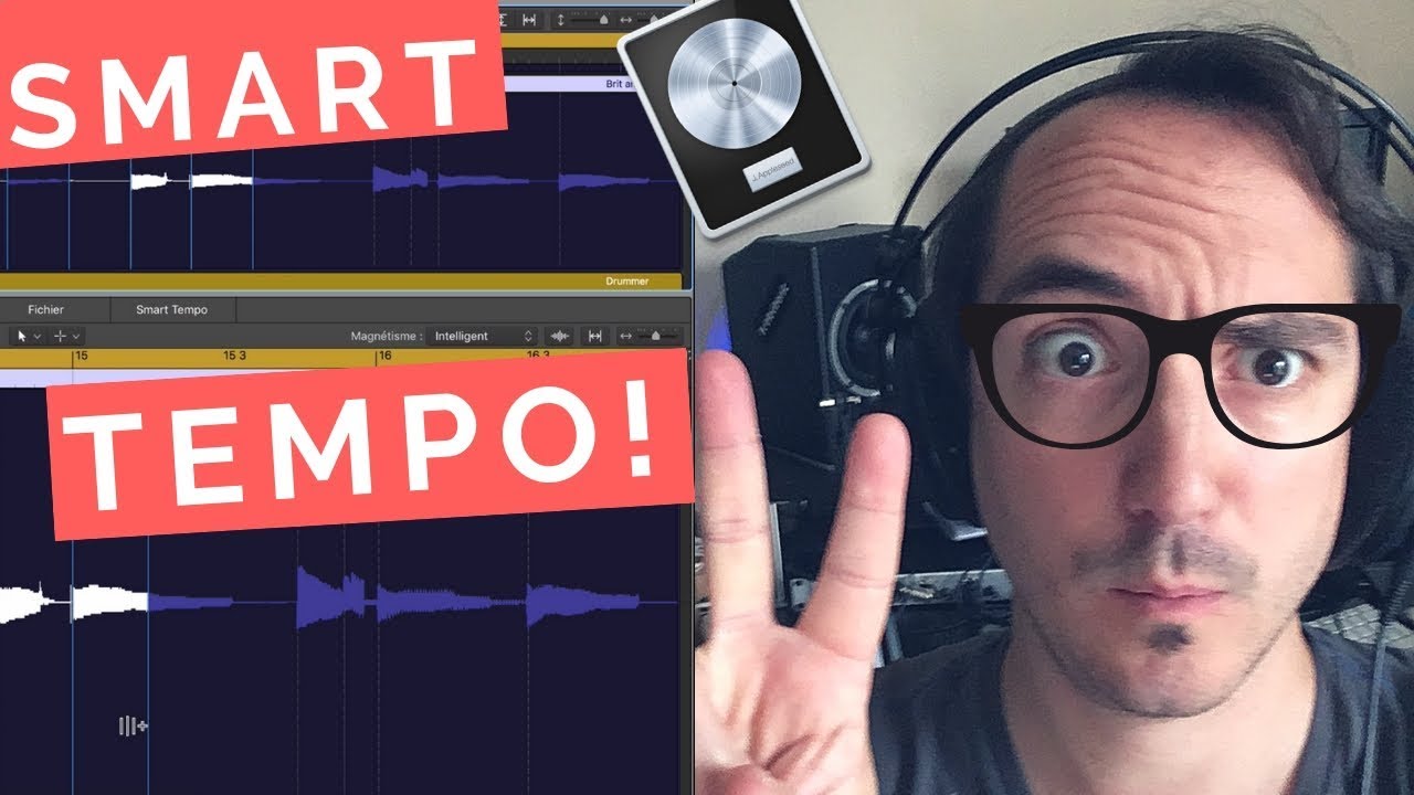 COMMENT UTILISER LE SMART TEMPO POUR CALER L'AUDIO ? (Logic Pro X)