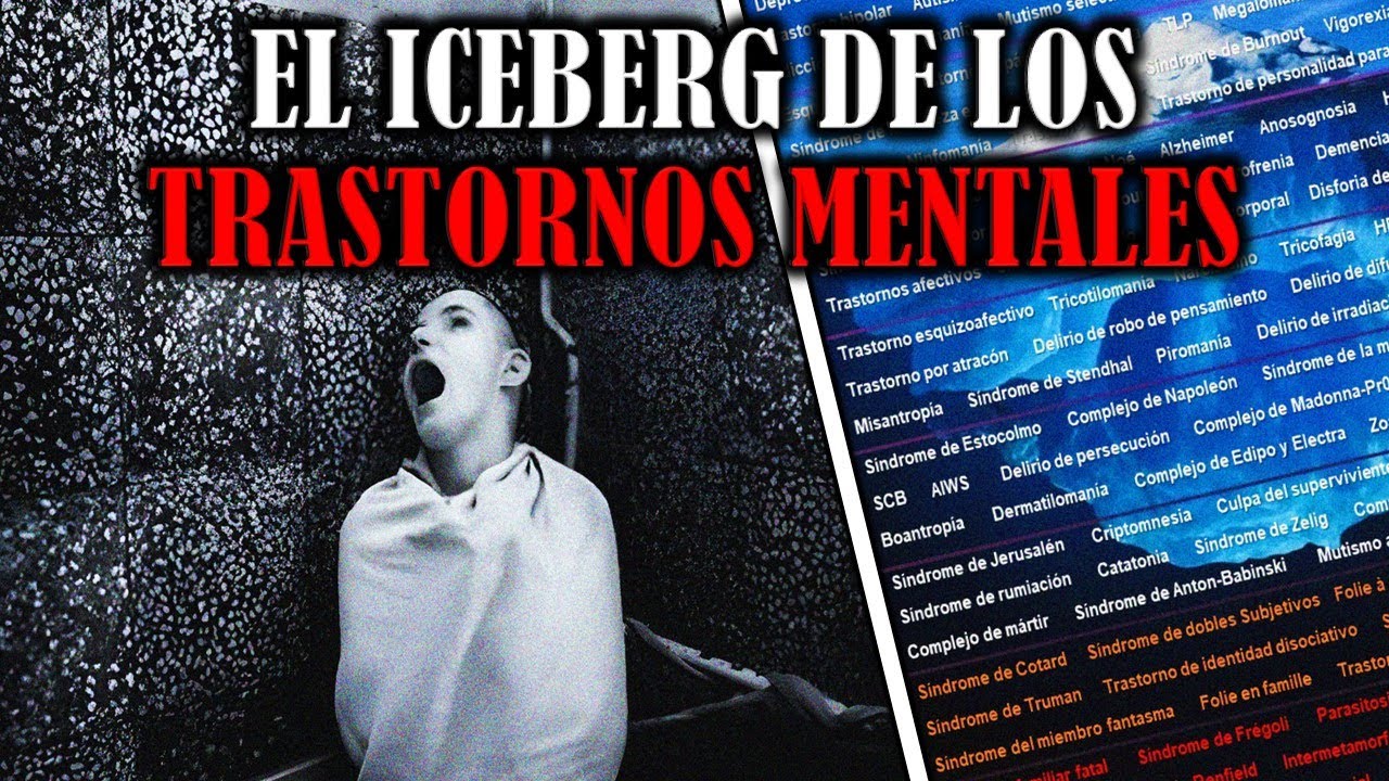 EL ICEBERG DE LOS TRASTORNOS MENTALES 🧠​
