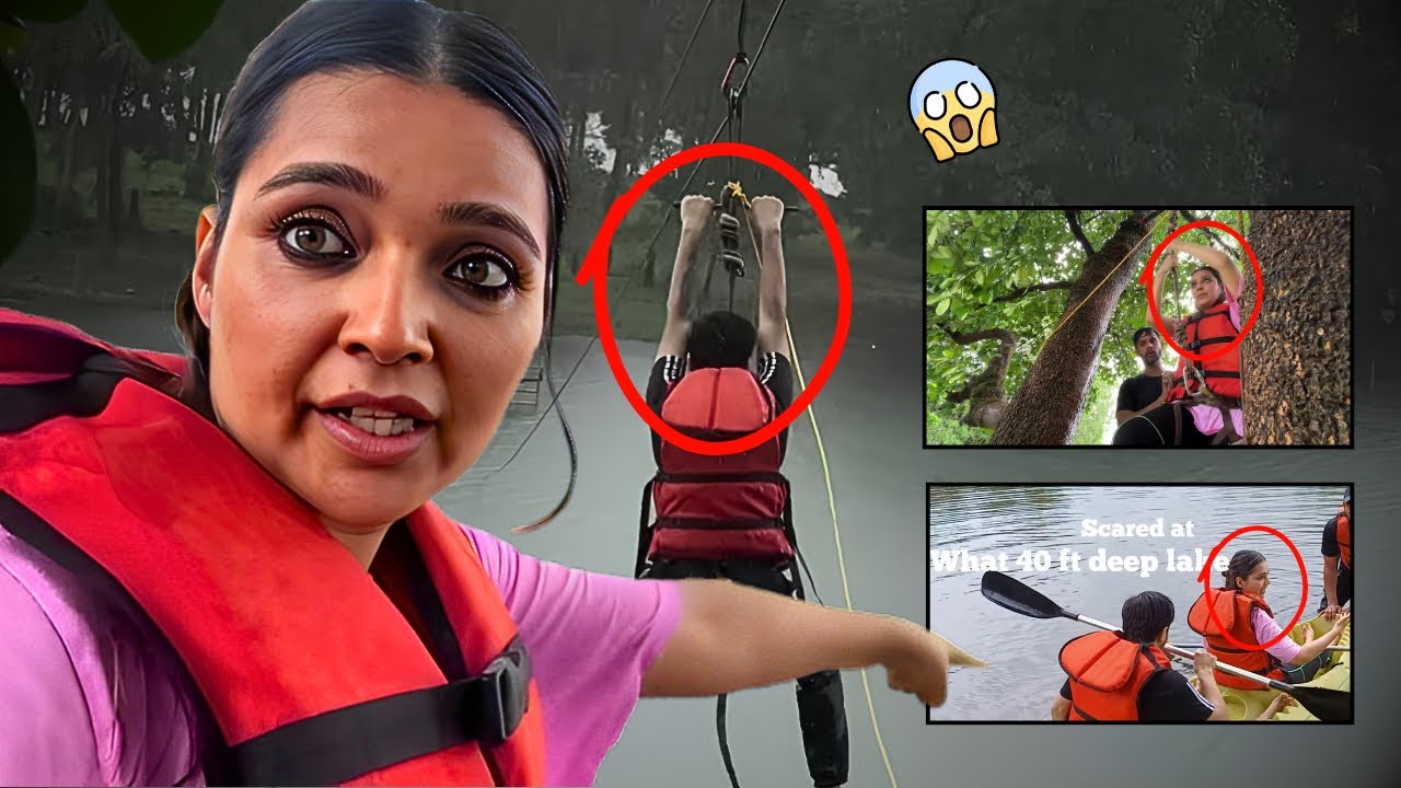 I did something crazy and Tried ZIP LINE - KAYAKING in one day