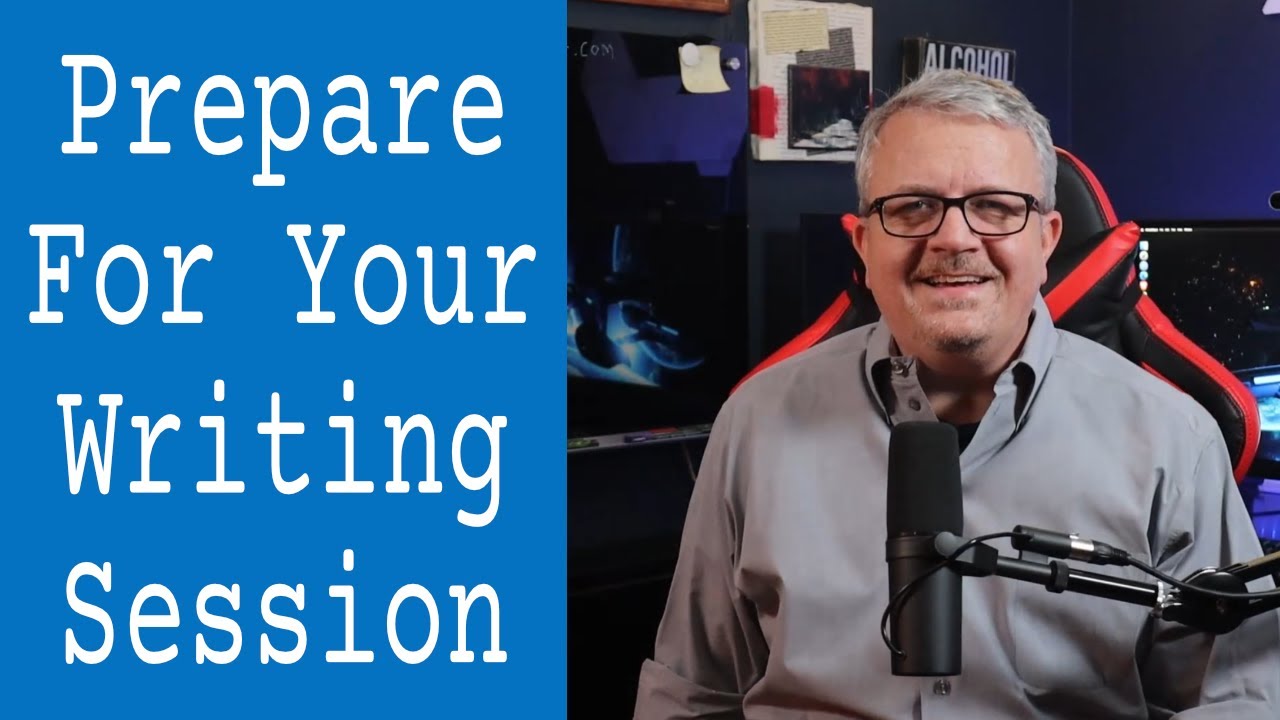 Prepare For Your Writing Session | Tips To  Write Your Book Faster