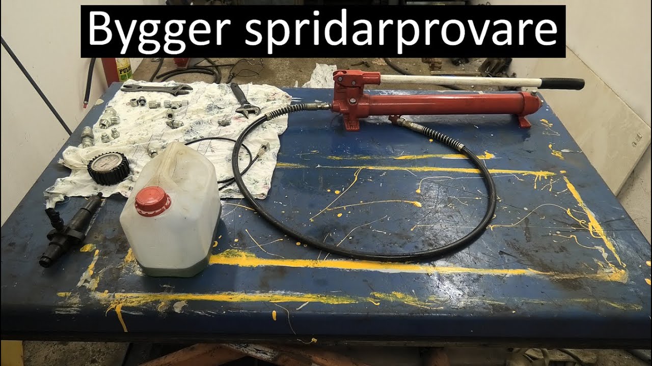 Bygger spridarprovare