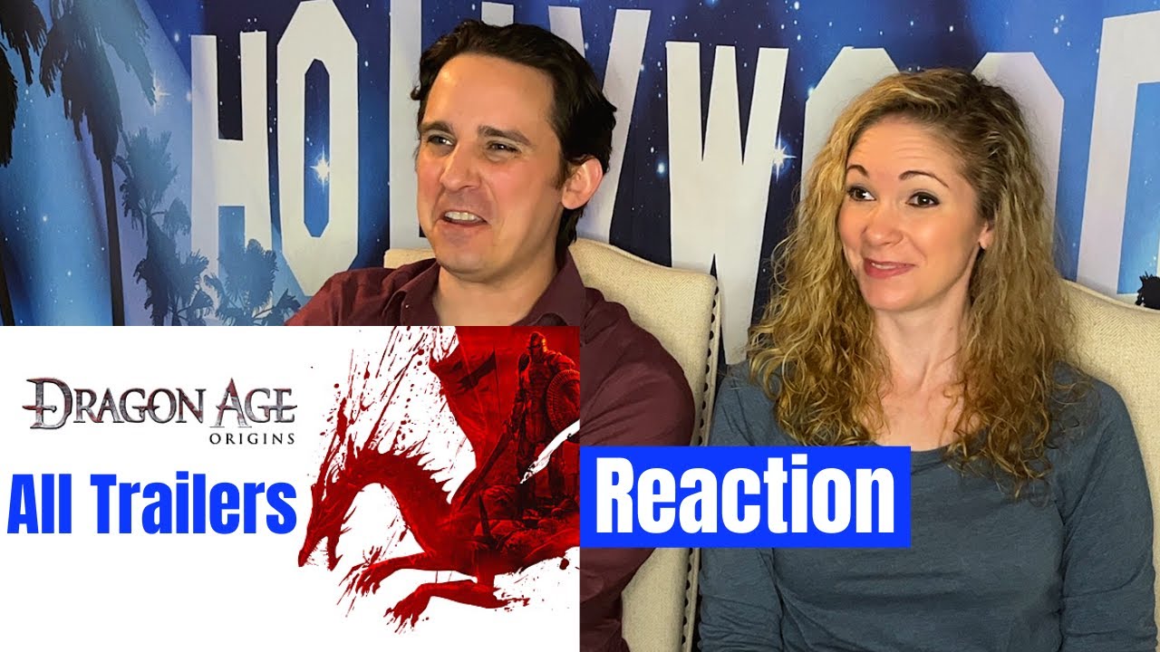 Dragon Age Origins All Trailers Reaction