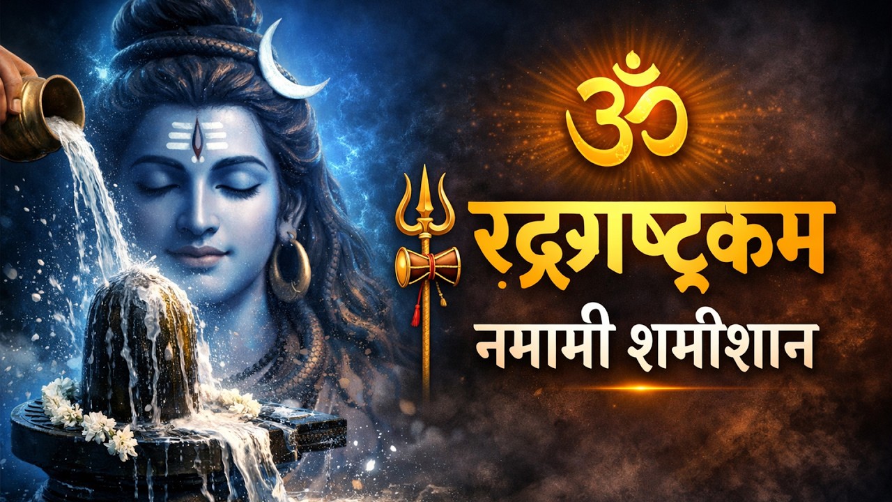 रुद्राष्टकम नमामी शमीशान | भगवान शिव की दिव्य स्तुति | Shiv Bhajan