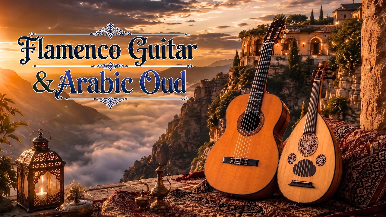 Finding Peace in Every Melody | Spanish Flamenco Guitar & Arabic Oud for Meditation and Relaxation