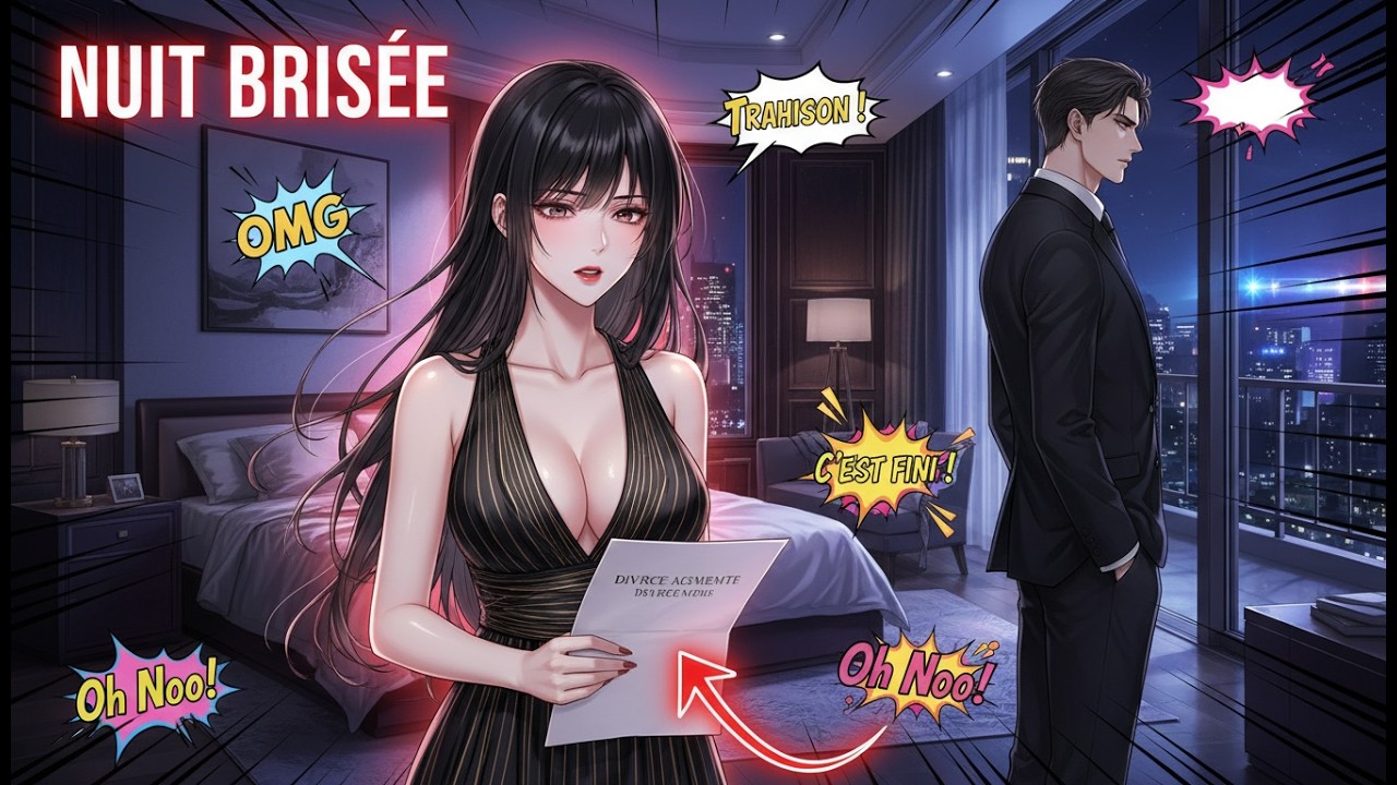 🔥 Résumé Manhwa : Accord de divorce reçu après une nuit de noces trahie et fuite fatale