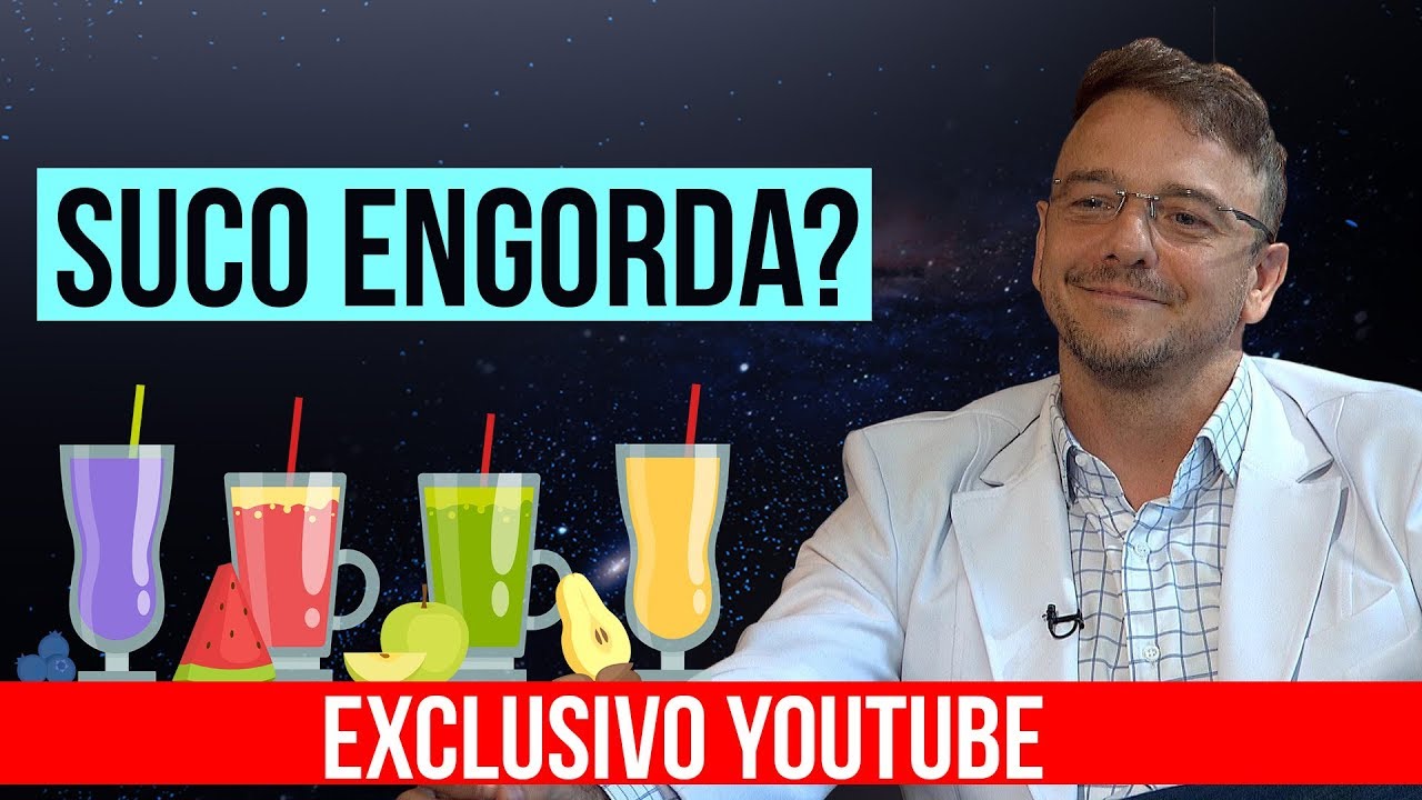 Será que suco engorda?