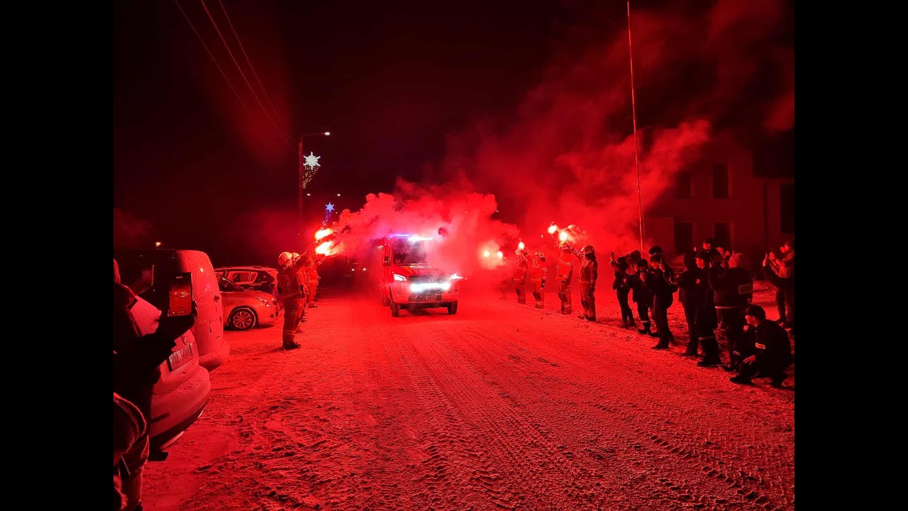 Powitanie Nowego Lekkiego Samochodu Ratowniczo-Gaśniczego MERCEDES SPRINTER OSP JADÓW 30.12.2025r.