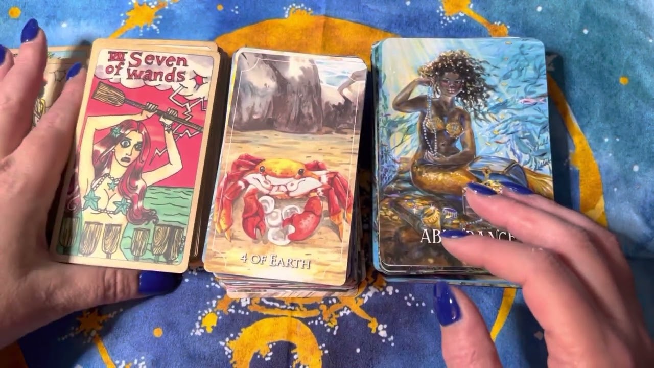 Pairing All of My Ocean Decks (The Healing Waves Tarot, Mermaid Tarot, The Ocean Tarot, and Oracle)