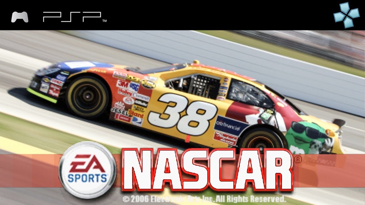 NASCAR PSP - Gameplay on PPSSPP 1.11.3 [No Commentary]