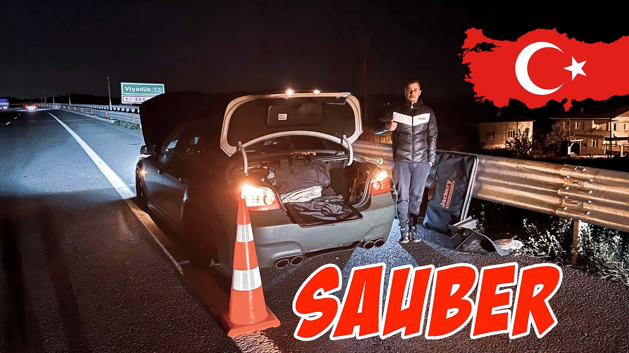 gefährlicher Totalausfall bei 180Kmh auf türkischer Autobahn!