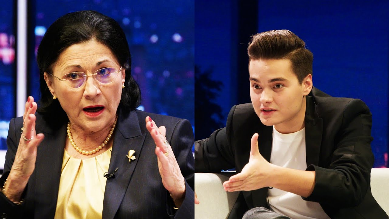 Ministrul Educatiei se enerveaza in interviul cu Selly: 