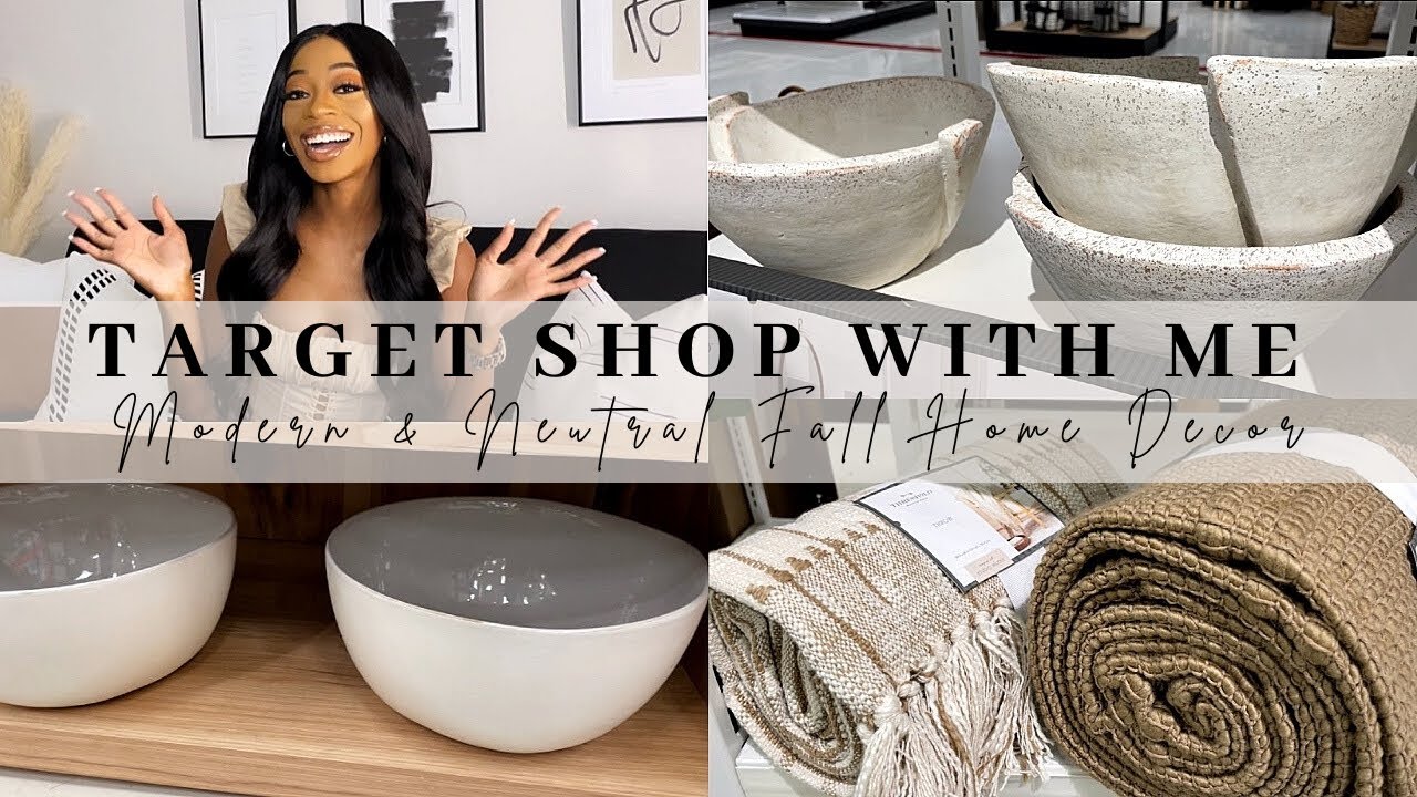 TARGET HOME DECOR SHOP WITH ME | NEW FALL 2021