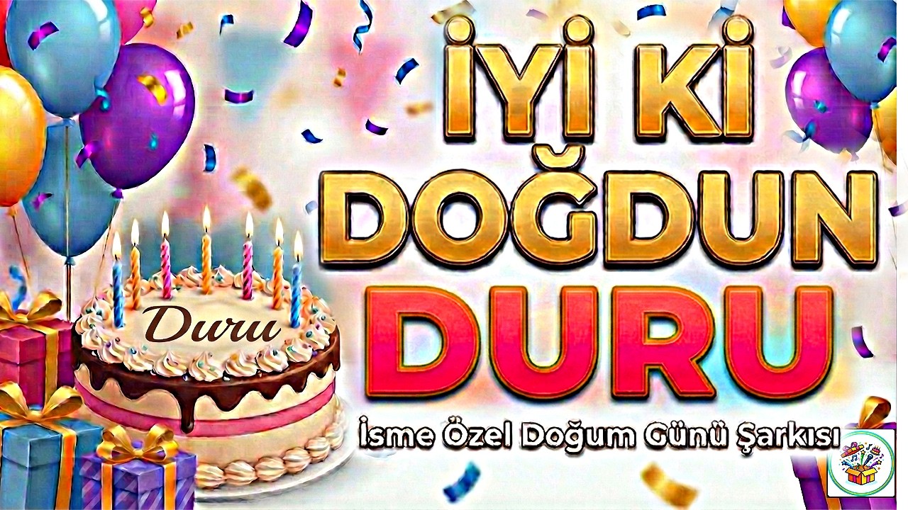 С Днем Рождения DURU 🎂 Песня на день рождения с именем | Happy Birthday