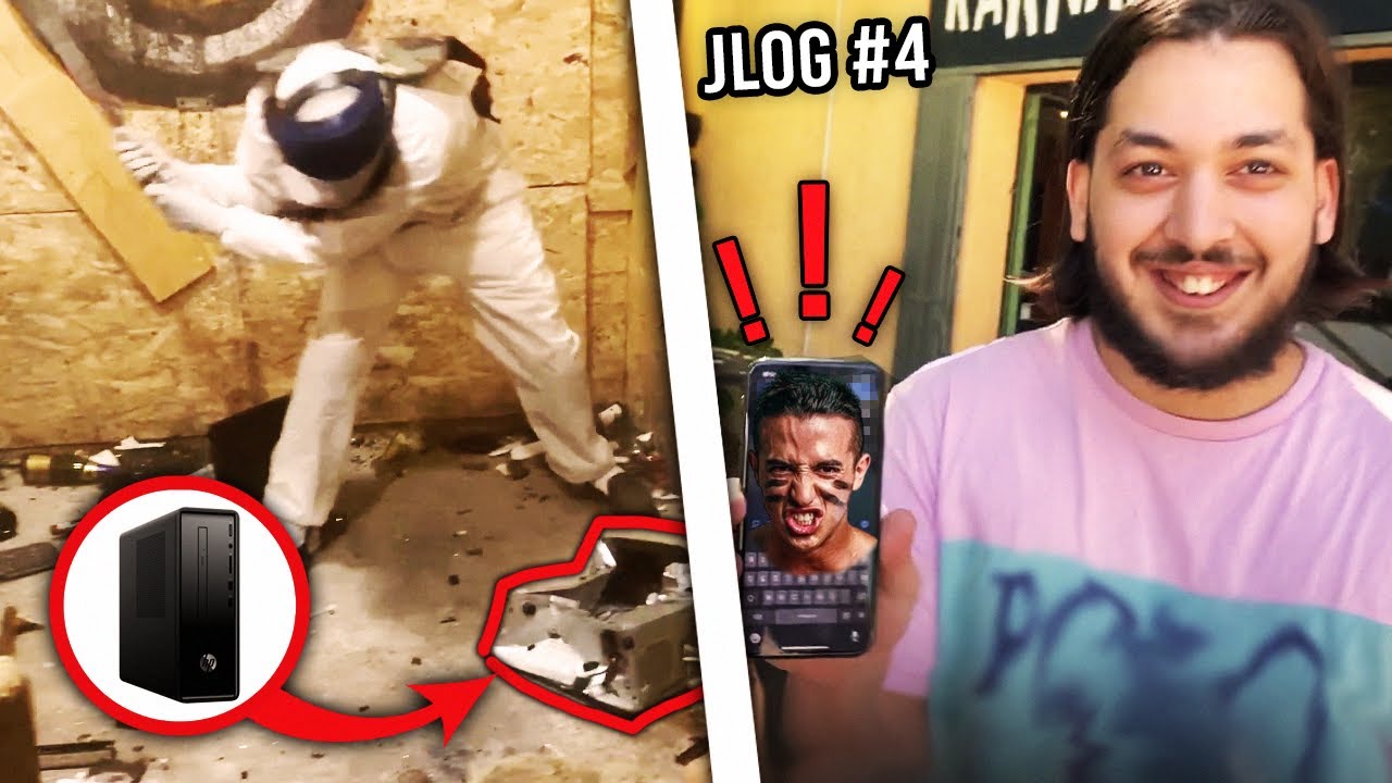 ON DÉTRUIT TOUT ! FAKE MENACE TIBO INSHAPE ?! #JLOG 4