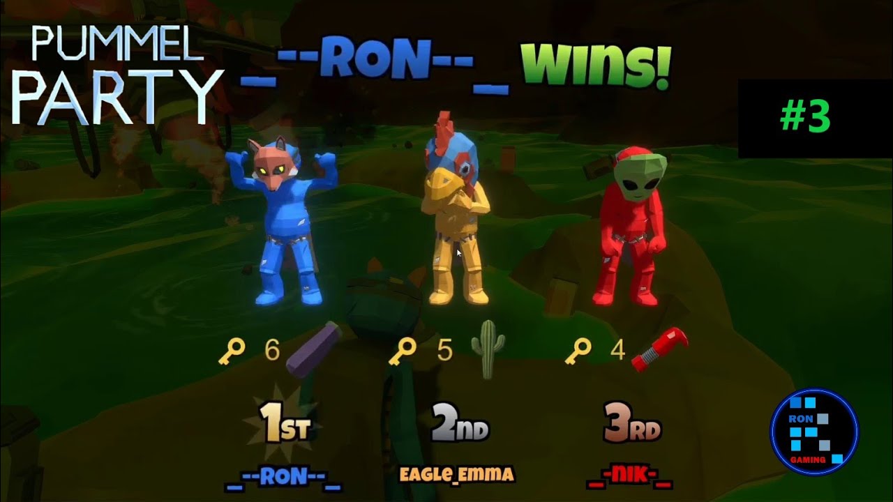 PUMMEL PARTY | FUN GAMEPLAY WITH RON #3