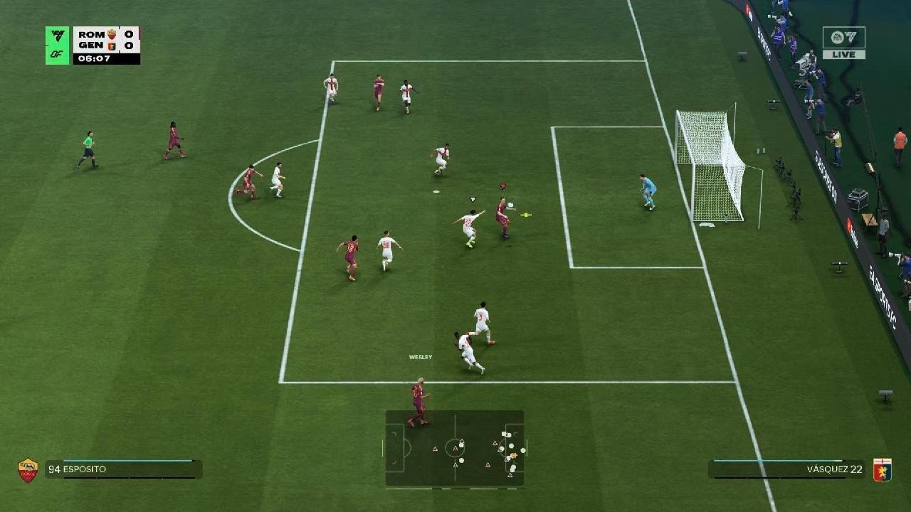 Roma v Genoa