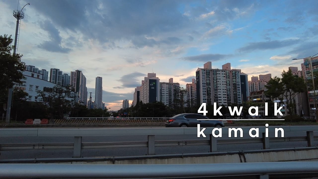 [Side B] 2021. 07. 18. #4K #화서역먹자골목 | Walking the Hwaseo Food Alley near Hwaseo Sta